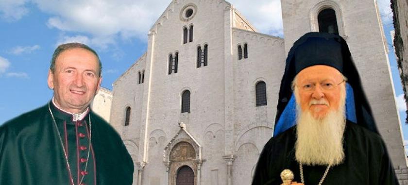 5-6 Dicembre 2016: La Chiesa di Bari-Bitonto accoglie il Patriarca di Costantinopoli Sua Santità Bartolomeo I
