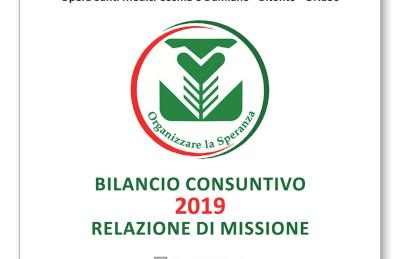 BILANCIO E RELAZIONE DI MISSIONE 2019