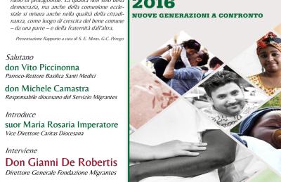FESTA 2017 - PRESENTAZIONE RAPPORTO IMMIGRATI 2016
