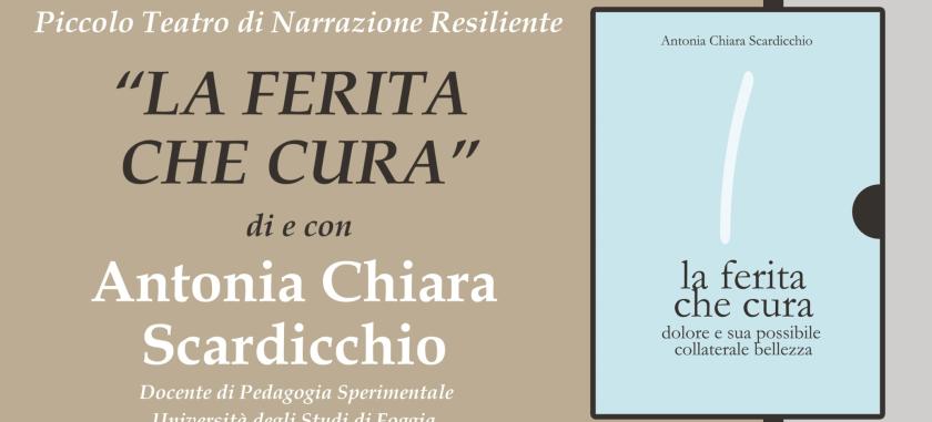 LA FERITA CHE CURA - INCONTRO CON CHIARA SCARDICCHIO